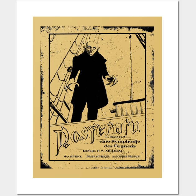 Nosferatu Wall Art by giftgasdjinn